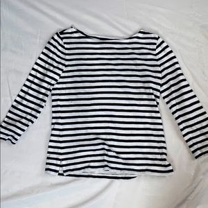 striped long sleeve tee